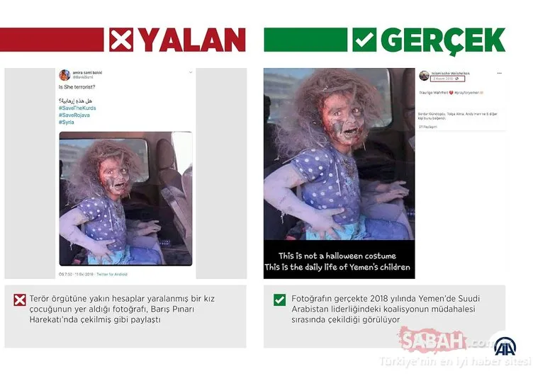 Barış Pınarı Harekatı’na yönelik sahte fotoğraflar kullanıyorlar! İşte gerçekler...