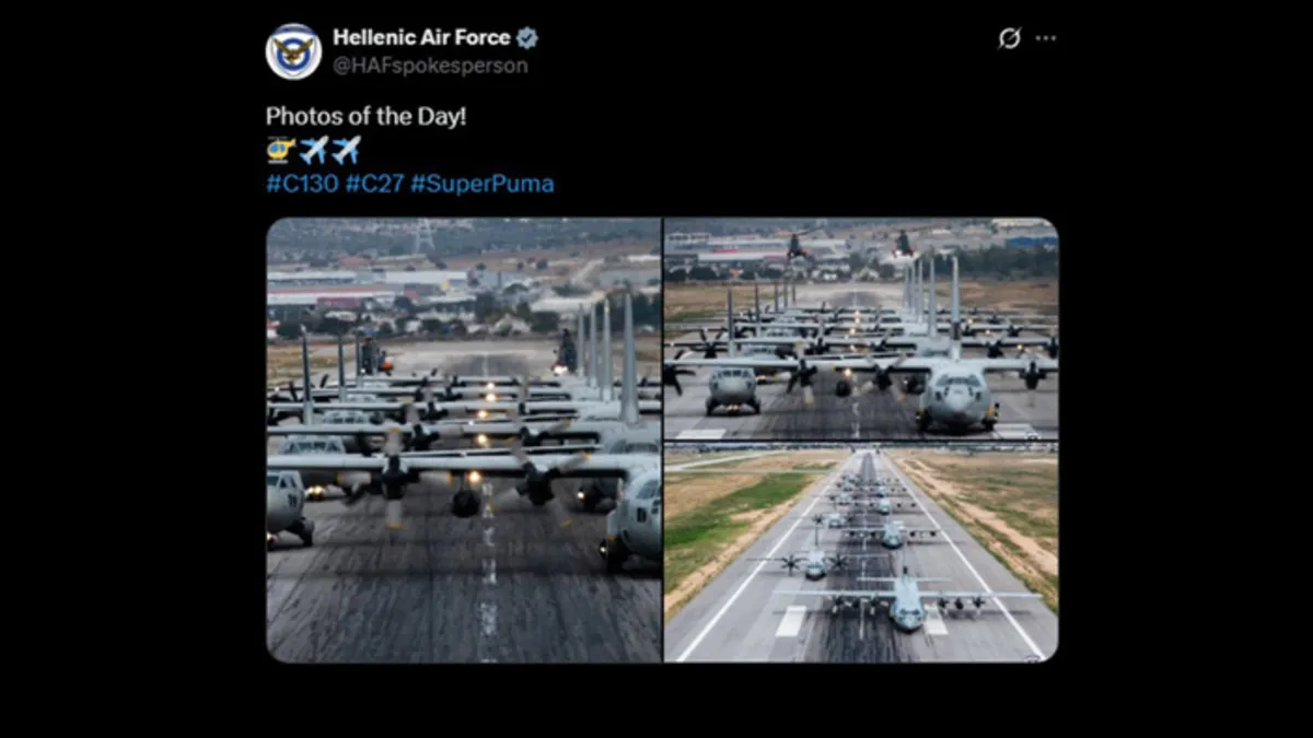 Yunanistan Hava Kuvvetleri’nden alçak paylaşım! Tepkiler sonrası geri adım attılar Yunanistan Hava Kuvvetleri’nden alçak paylaşım! Tepkiler sonrası geri adım attılar