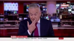 Ünlü BBC spikerinin canlı yayında zor anları