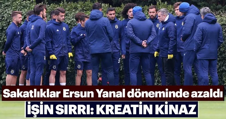 Fenerbahçe’nin sakatlık çözümü: Kreatin Kinaz