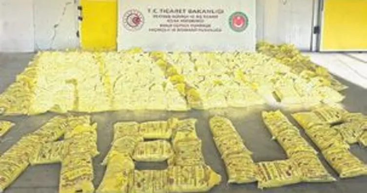 850 kilogram eroin ele geçirildi