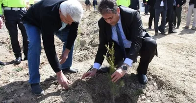 Polis haftasında fidan diktiler