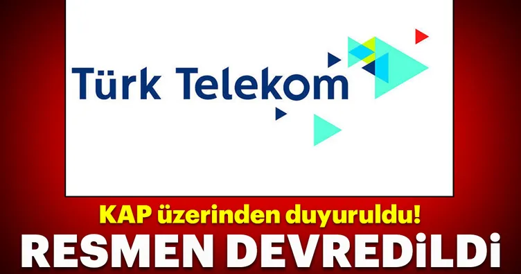Son dakika... Türk Telekom hisselerinin devri tamamlandı!