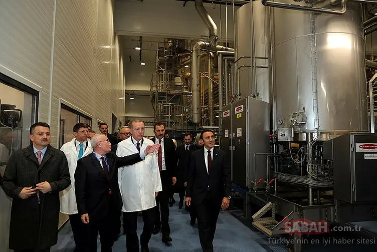 Başkan Erdoğan’ın açılışını yaptığı PepsiCo fabrikasından ilk görüntüler