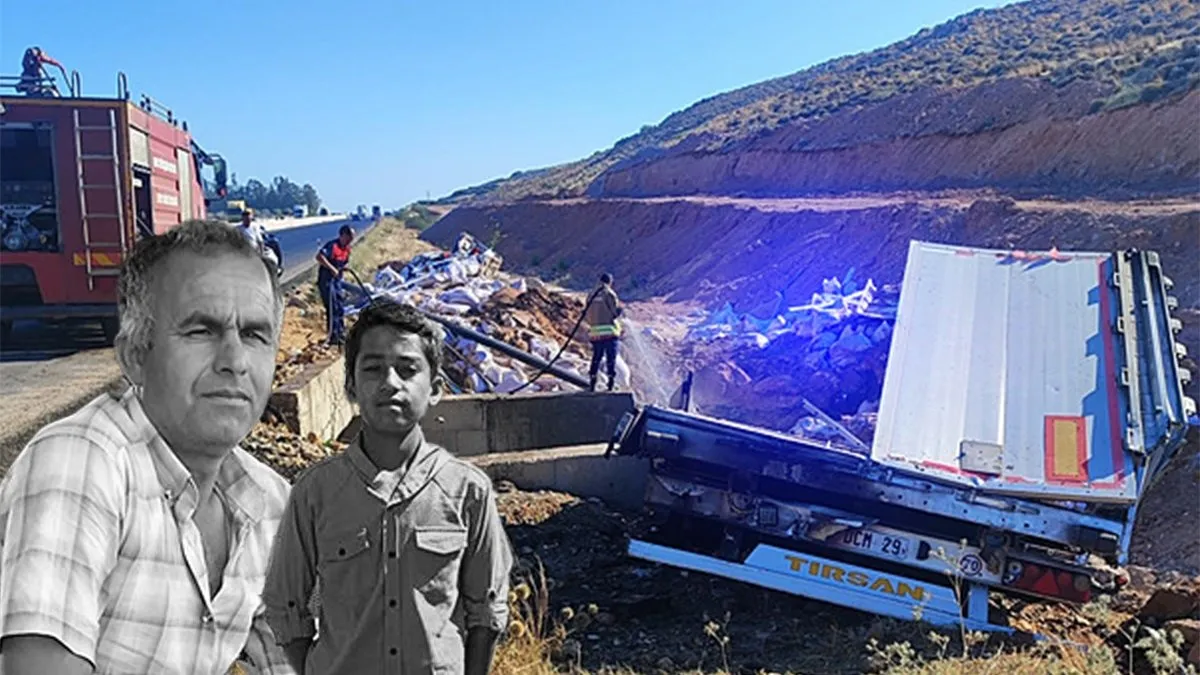 Hatay’da korkunç kaza: Baba-oğul feci şekilde can verdi!