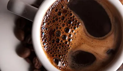 Kahvenin telvesi karpuzun kabuğu