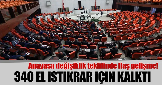 Anayasa teklifinin 7. maddesi kabul edildi