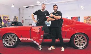 Podolski’nin klasik otomobiline Türk eli
