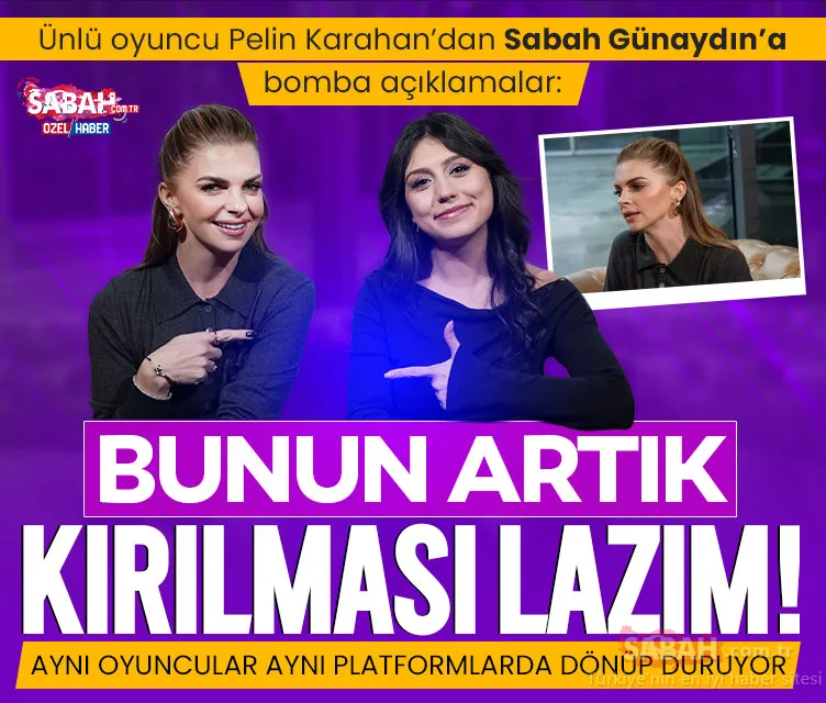 Oyuncu Pelin Karahan’dan dikkat çeken itiraflar: Doğumdan sonra ekranlara dönmekte zorlandım!