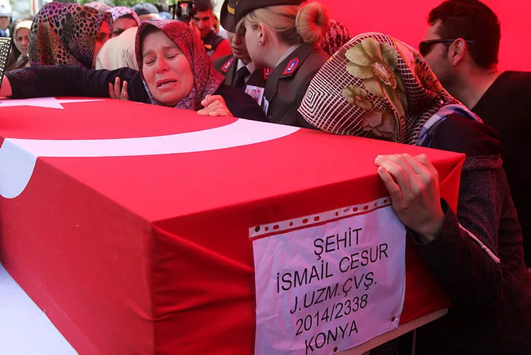 Şehit Uzman Çavuş son yolculuğuna uğurlandı!