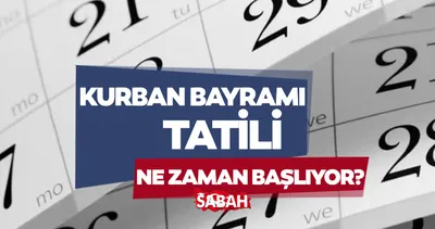 Kurban Bayramı ne zaman, hangi tarihte? 2024 Kurban Bayramı tatili kaç gün, 9 gün oldu mu, açıklama geldi mi?