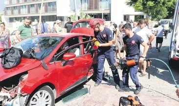 Antalyasporlu Naldo’nun ailesi kaza yaptı