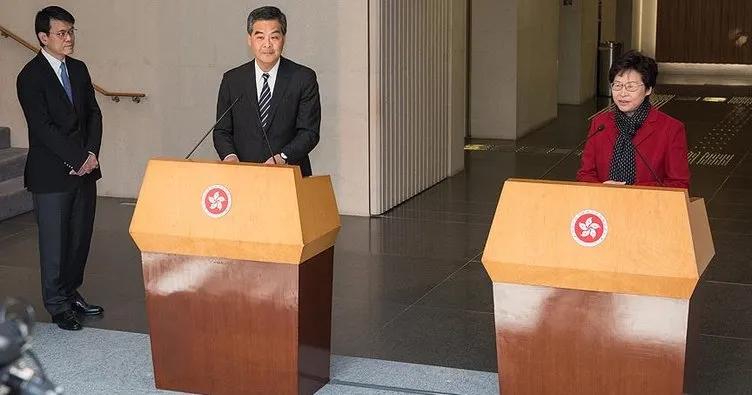 Leung Hong Kong halkını yeni seçilen Lam’a destek olmaya çağırdı