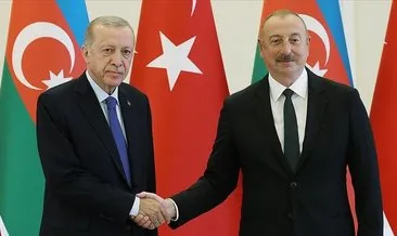 Aliyev’den Başkan Erdoğan’a teşekkür