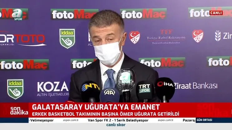 Trabzonspor Başkanı Ahmet Ağaoğlu: Abdullah Avcı ile birlikte farklı bir kimliğe büründük