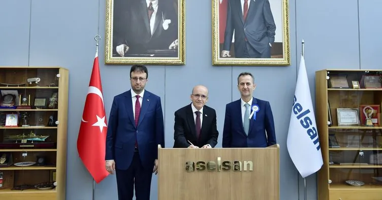 Hazine ve Maliye Bakanı Mehmet Şimşek’ten ASELSAN’a ziyaret