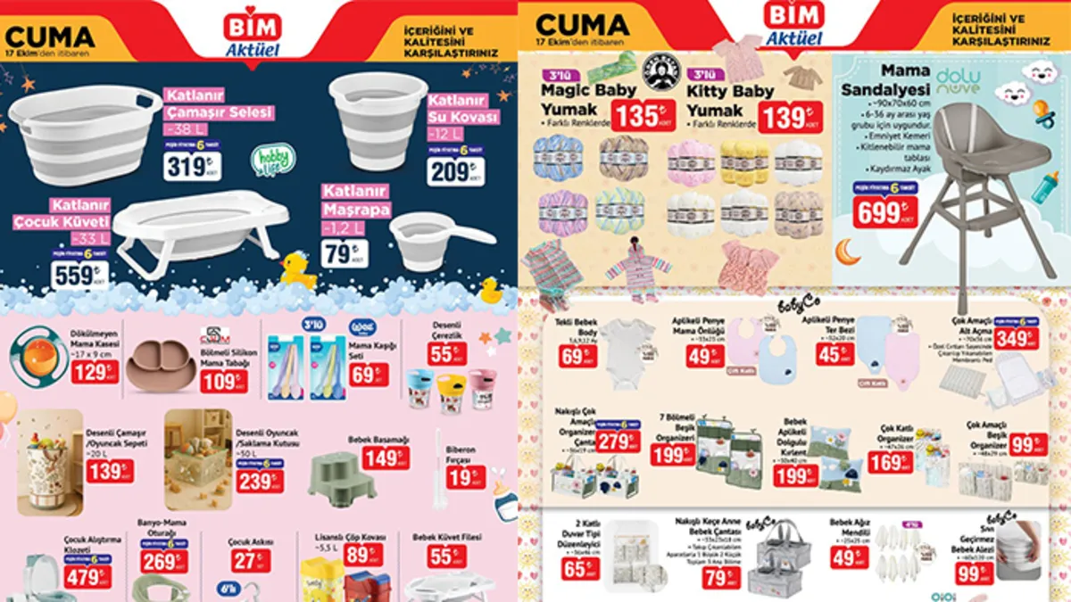 BİM aktüel ürünler bu Cuma satışta!💥17 Ekim BİM aktüel ürünler neler? Kablosuz süpürge, tost makinesi...