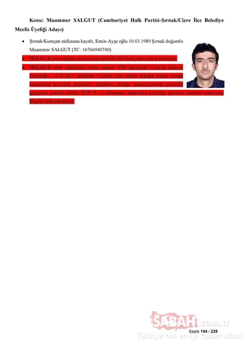 İşte CHP, Saadet Partisi ve İYİ Parti'nin PKK ile bağlantılı adayları!