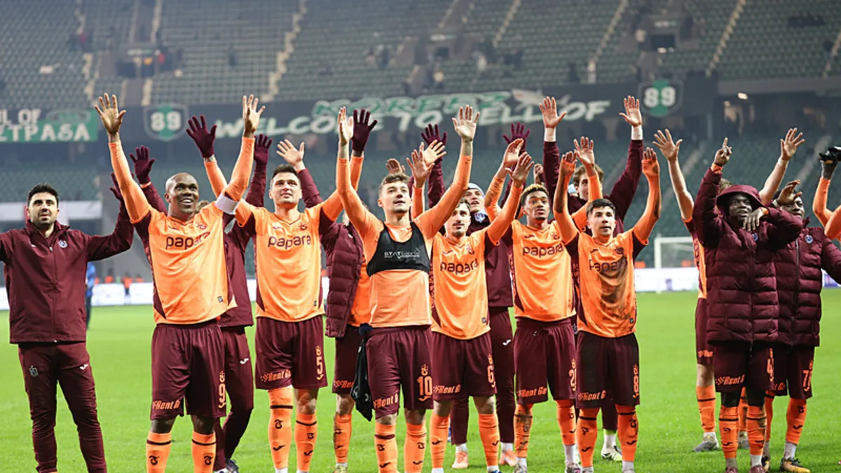 Trabzonspor’un gözü zirvede Trabzonspor’un gözü zirvede