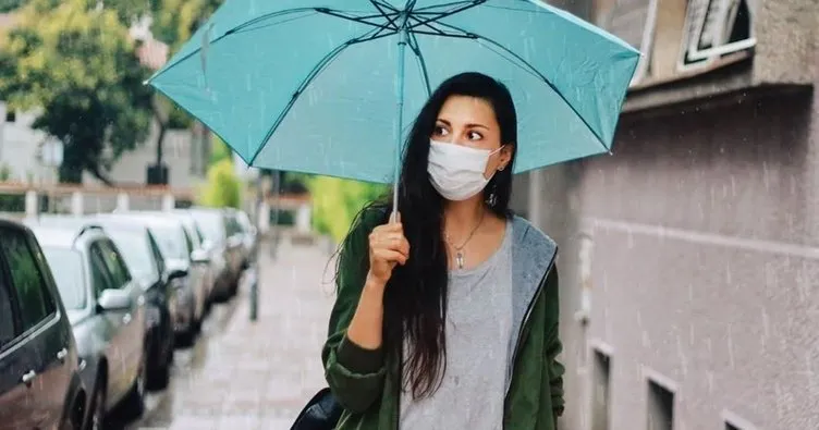 Yağmurda ıslanan maske özelliğini kaybeder