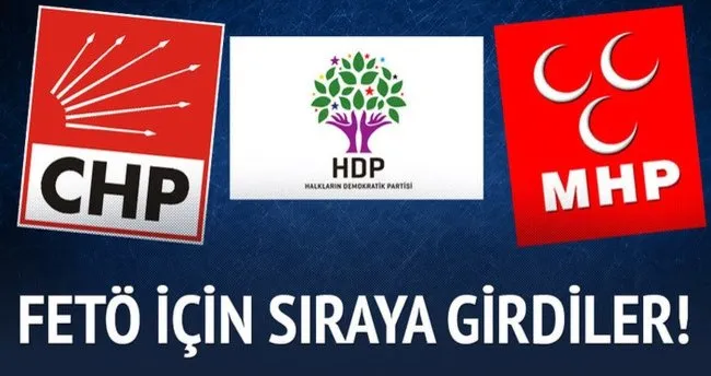 FETÖ için sıraya girdiler!