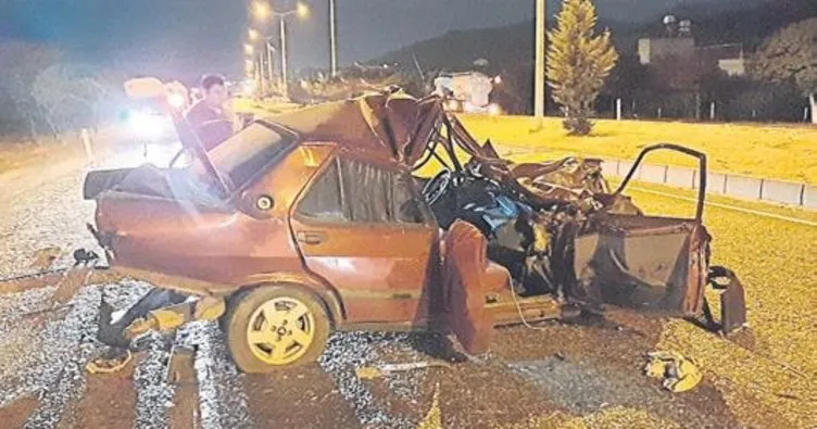 K.Maraş’ta trafik kazası: 1 ölü, 1 yaralı
