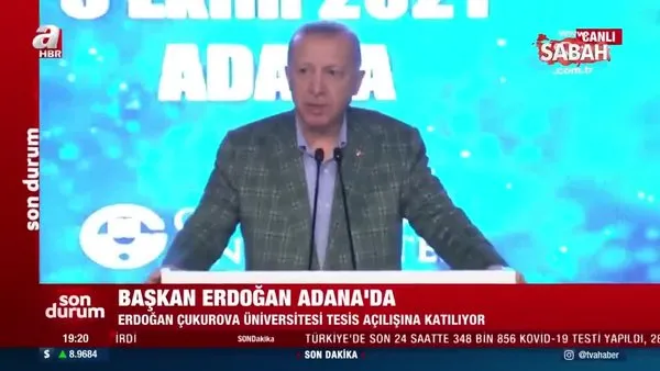 Son dakika: Başkan Erdoğan'dan flaş yüz yüze eğitim açıklaması | Video