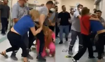 Adana’da acil servis karıştı: 2 kadının kavgası kamerada!