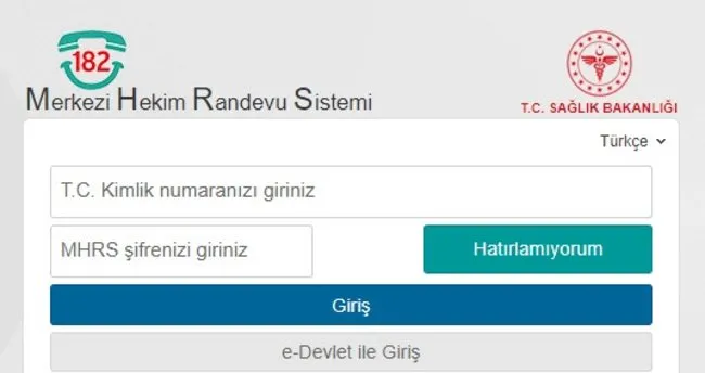 2019 mhrs randevu alma islemi ile