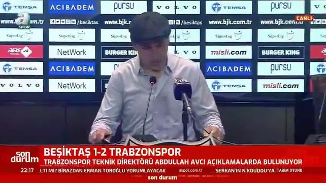 Beşiktaş galibiyeti sonrası Abdullah Avcı: 