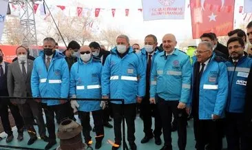 Bakan Karaismailoğlu ve Bakan Akar katıldı: Tramvay hattı ilk ray kaynak töreni...