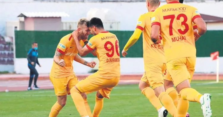 Kayserispor coştu