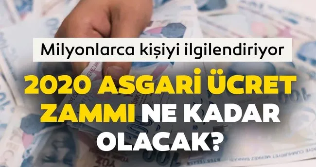son dakika haberi asgari ucret 2020