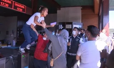 Eminönü-Üsküdar Vapur gişesinde bekleyen kadına saldırıya kasten yaralama suçundan soruşturma!