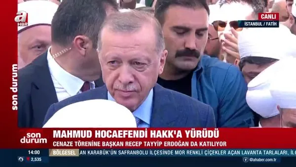Başkan Erdoğan, İsmailağa Cemaati lideri Mahmud Ustaosmanoğlu için düzenlenen cenaze törenine katıldı | Video