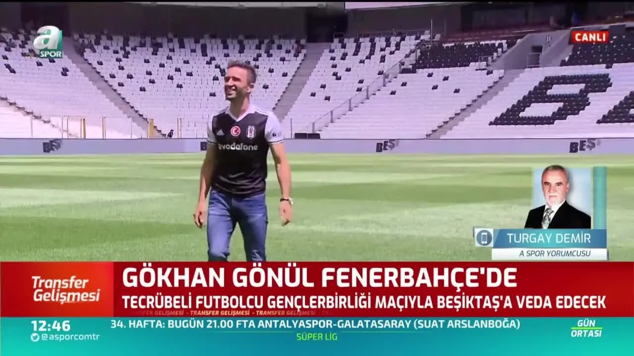 Besiktasli Yildiz Gokhan Gonul Fenerbahce De Videosunu Izle Son Dakika Haberleri
