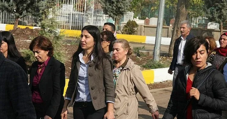 HDP’li vekil Leyla Birlik terörist cenazesinde