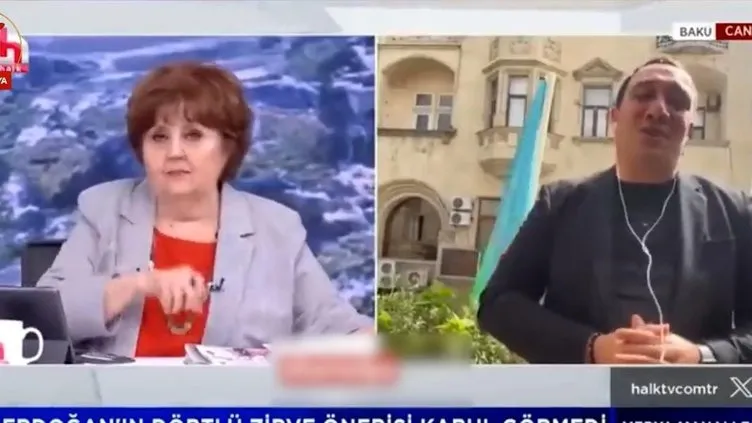 Azerbaycanlı gazeteci övgüler yağdırdı; CHP yandaşı Ayşenur Arslan’ı gıcık tuttu: Erdoğan’dan söz edince böyle oluyor