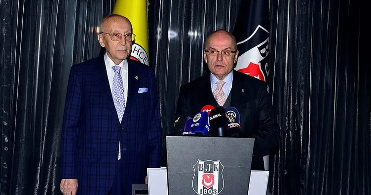 Beşiktaş ile Fenerbahçe’nin divan başkanları buluştu