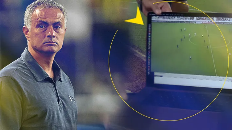 Mourinho’nun o hareketi Avrupa basınını ayağa kaldırdı! Antalyaspor-Fenerbahçe maçında Eksantrik davranış