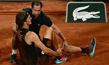 Alman tenisçi Zverev ayağından ameliyat oldu!