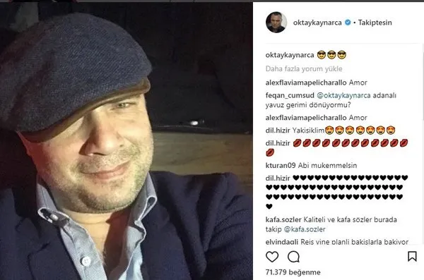 Ünlü isimlerin Instagram paylaşımları (13.01.2018)