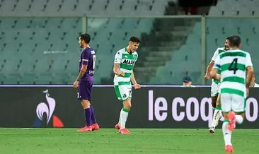 Mert Müldür ilk golünü attı Sassulo galip geldi! Fiorentina 1-3 Sassuolo MAÇ SONUCU