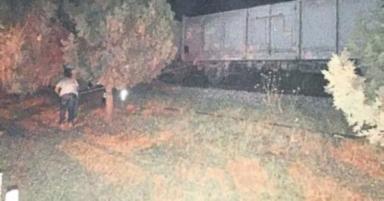 Yük treninin çarptığı kişi öldü