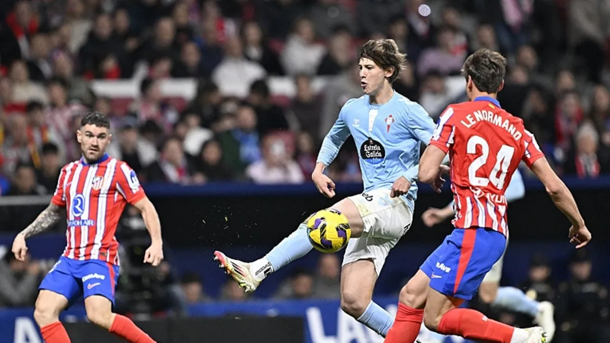 Atletico evinde Celta Vigo'ya takıldı!