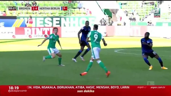 Gol Werder Bremen 1 4 Hertha Berlin Videosunu Izle Son Dakika Haberleri