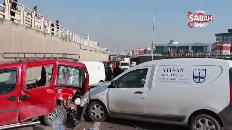 Kocaeli'de D-100 de ortalık savaş alanına döndü | Video