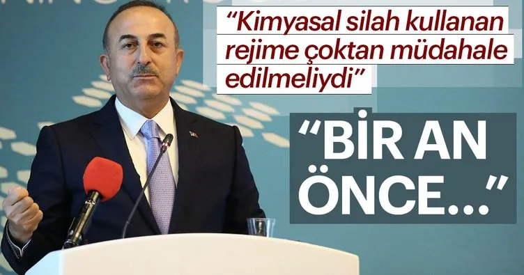 Son dakika: Çavuşoğlu: Bir an önce siyasi sürece geçilmeli