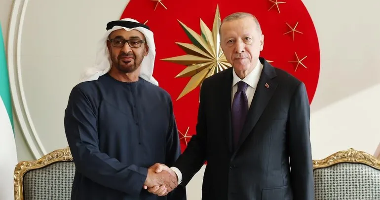 Başkan Erdoğan Al Nahyan ile görüştü