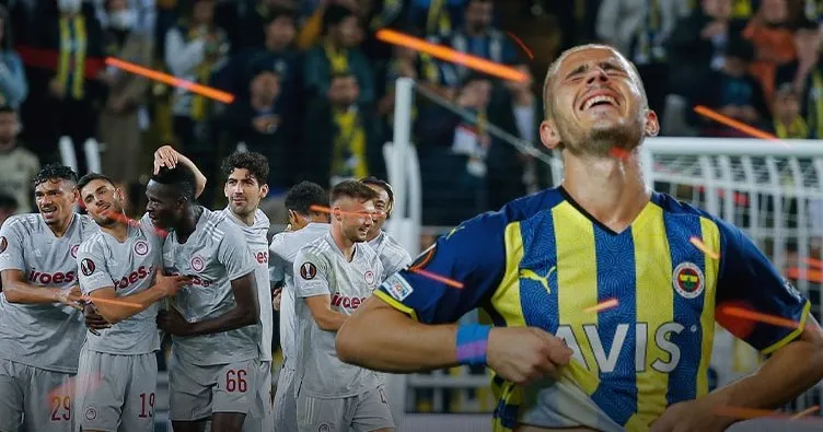 Son dakika: Fenerbahçe’ye Kadıköy’de büyük şok! Kanarya Olympiakos’a direnemedi...